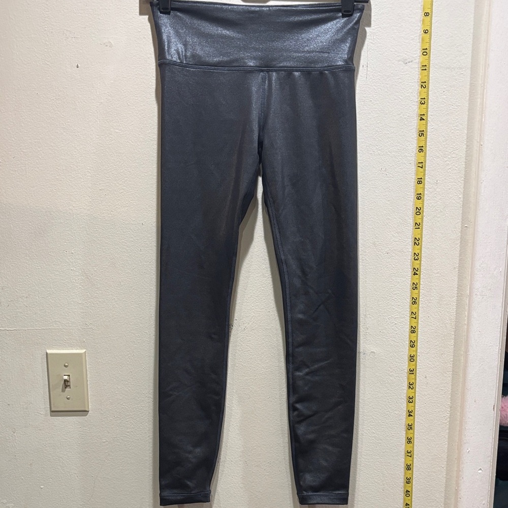 Athleta women's  Shiny Black Leggings